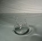 Impact of drop of water